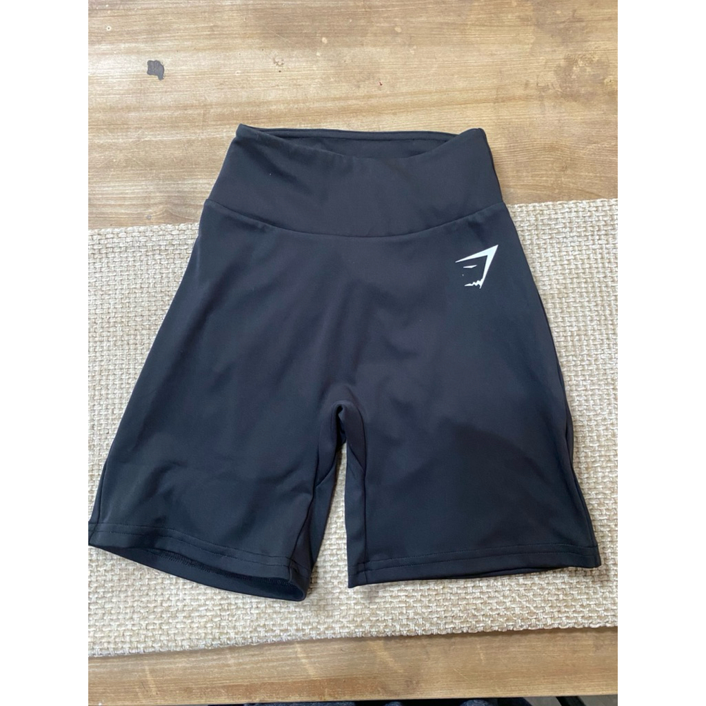 [NEW] ND GymShark Power Tight Shorts | Legging Shorts Wanita | Size XS - Bodyfit