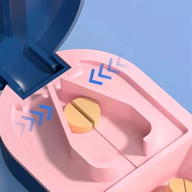 PILL CUTTER SPLITTER-TEMPAT OBAT DENGAN PEMOTONG