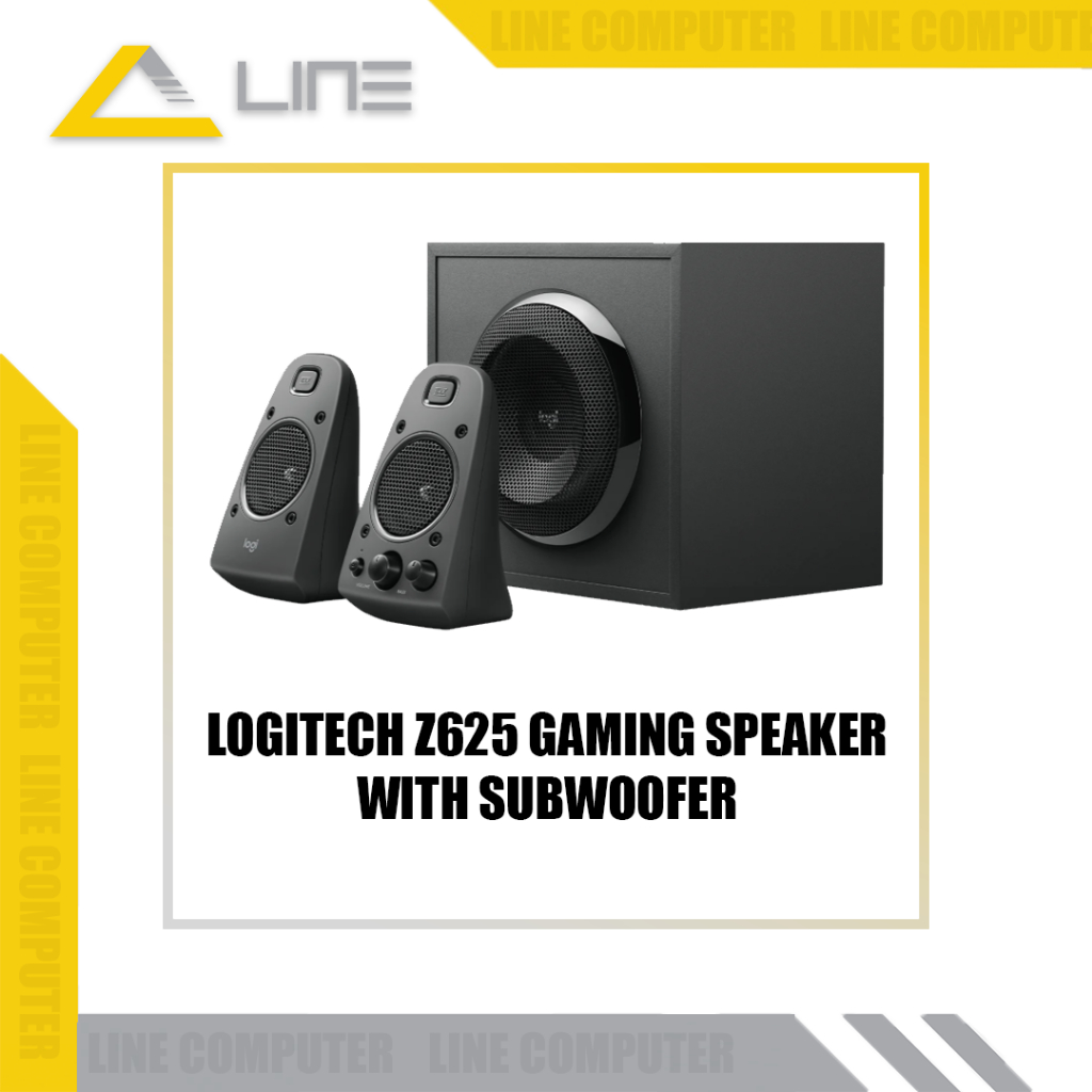 Logitech Z625 Gaming Speaker With Subwoofer - Gaming Speaker