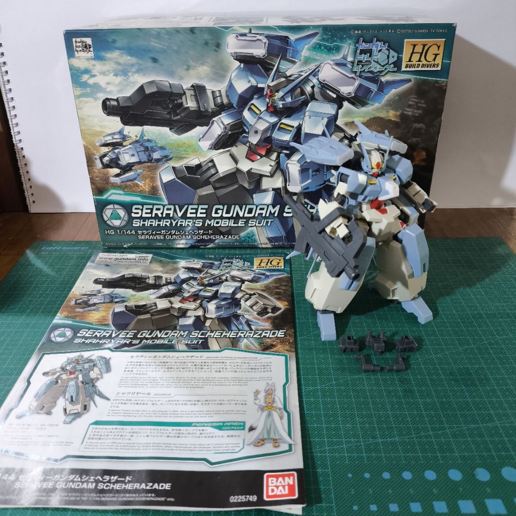HG 1/144 Seravee Gundam Scheherazade 2nd