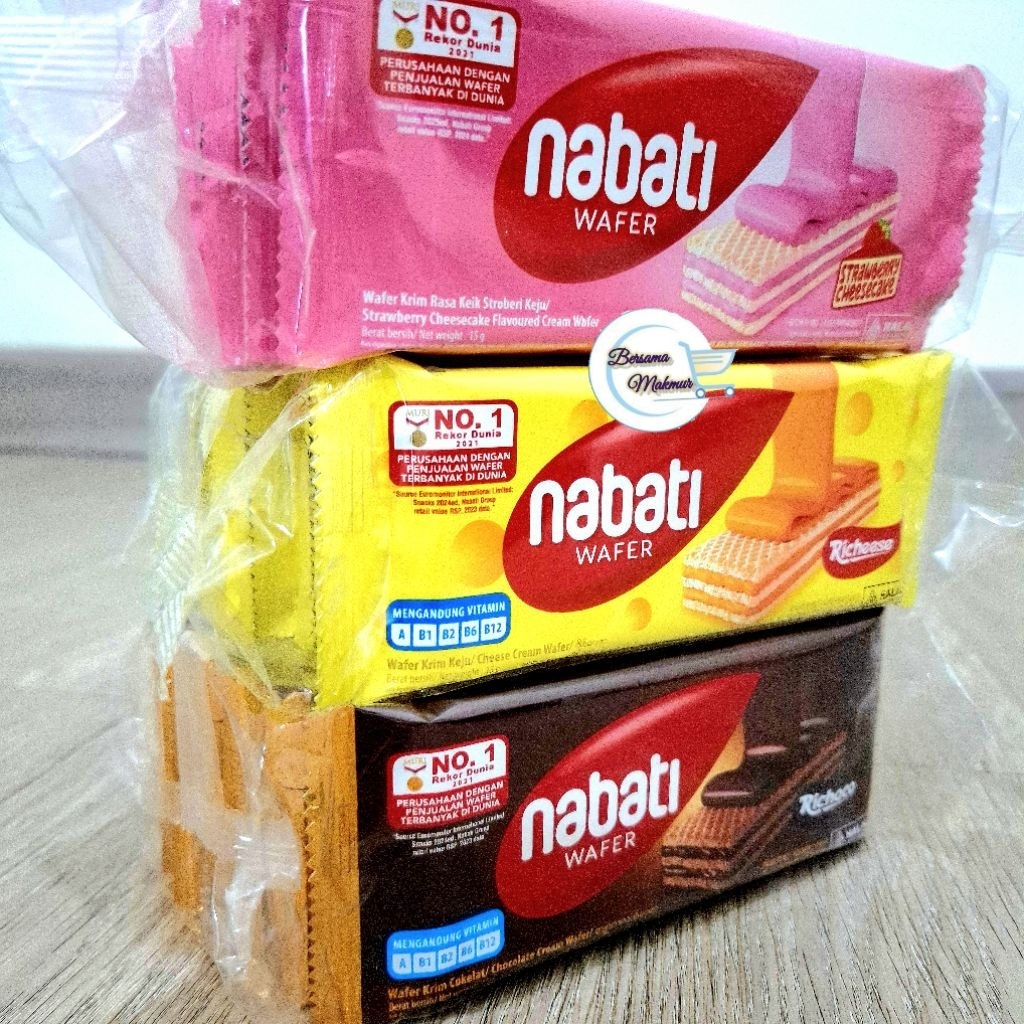 Nabati wafer 1000an ( 10 bks @ 15g)