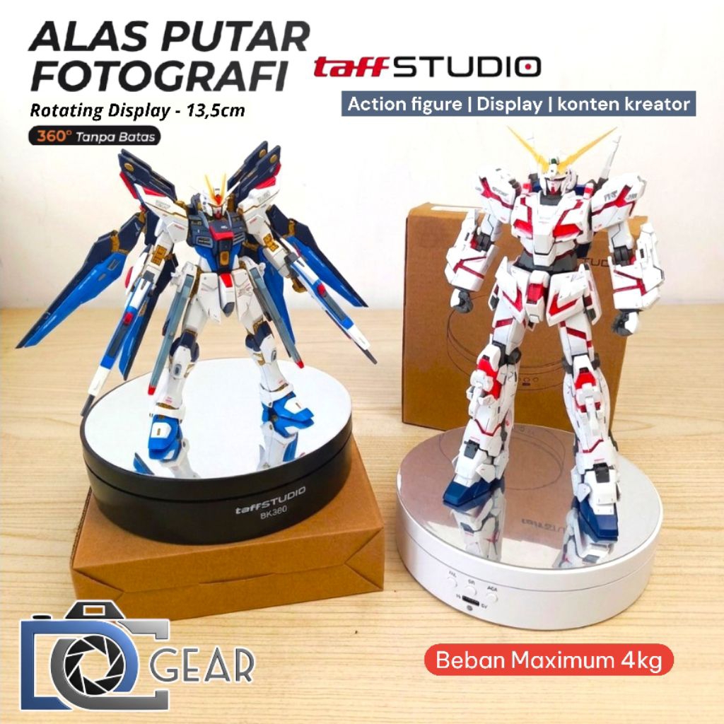 Display Alas Putar / Rotating Display / Turntable display for toys, sepatu, perhiasan, jam tangan