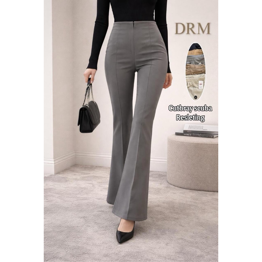 Cutbray Celana Scuba Resleting