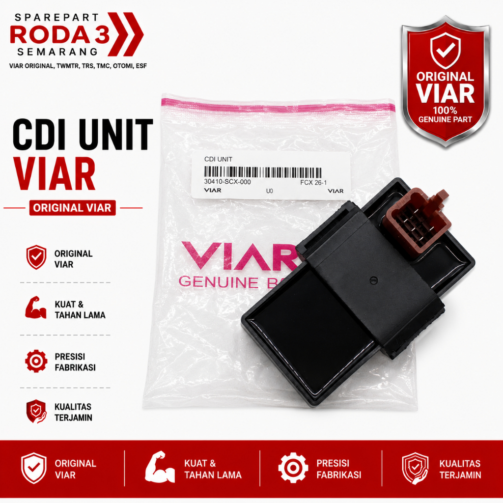 CDI VIAR KARYA BIT 100CC ORIGINAL VIAR TYPE roda 3 matik