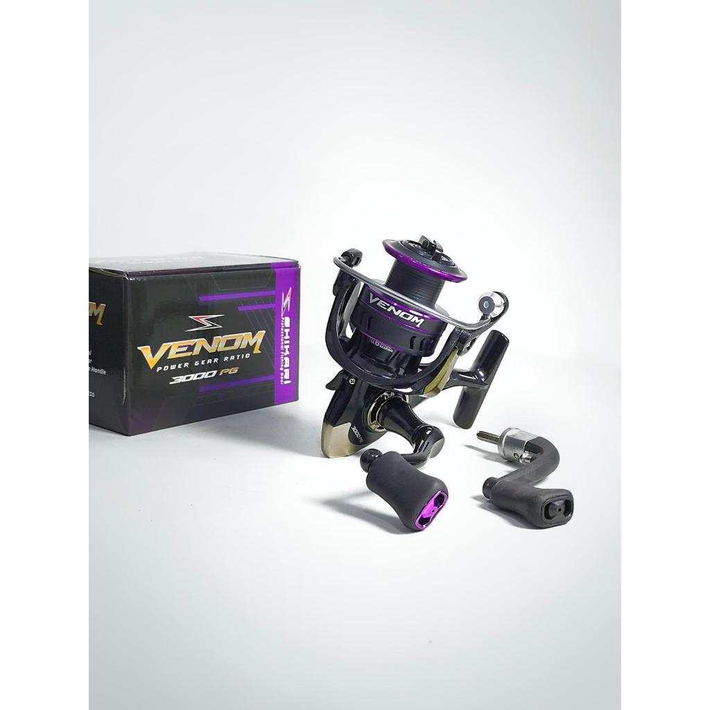 Reel pancing spinning shikari venom Alumunium Spool 1000 / 2000 / 3000