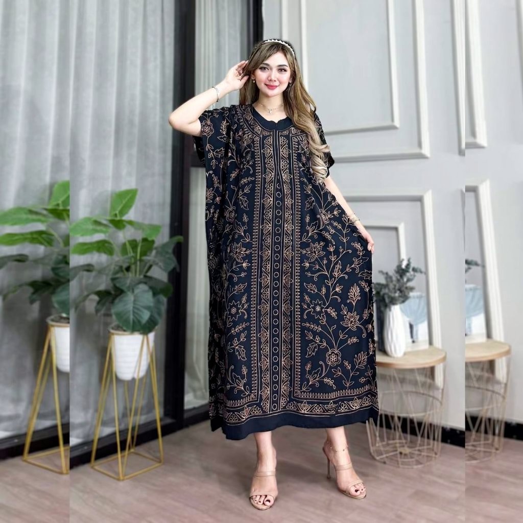 Daster Lowo Magelang Jumbo Rayon Premium Tebal Batik Busui Nyaman Adem