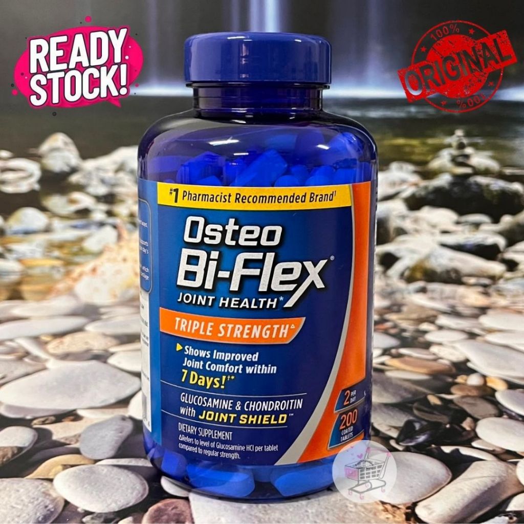 Osteo - Bi-Flex Joint Health Triple Strength Suplemen Premium Pelindung Tulang Rawan dan Perawatan M