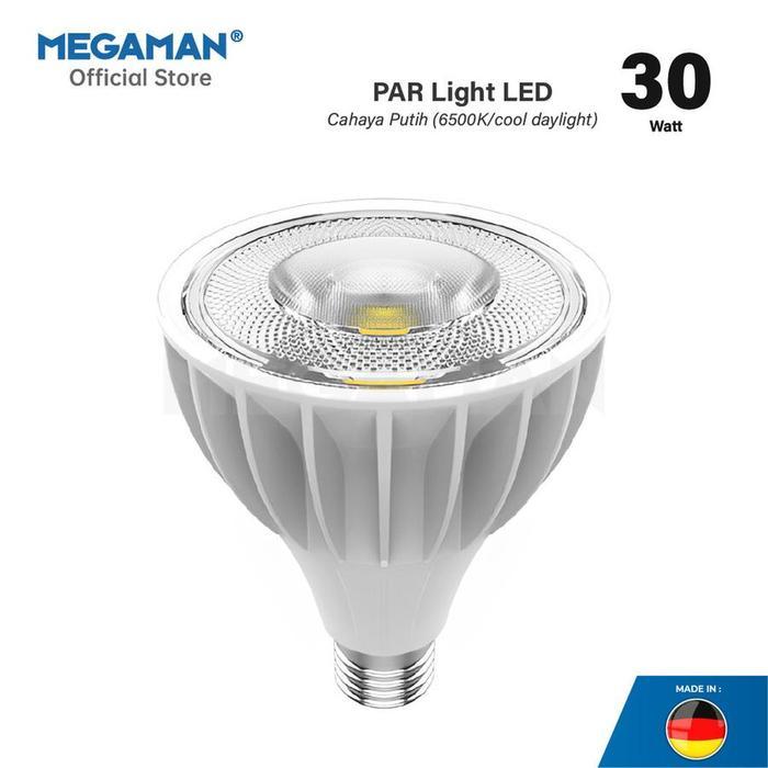 Lampu Led Par30 Cob 30Watt 30w Lampu Sorot Led Par 30 30w MEGAMAN Cahaya 6500k 4000k 3000k