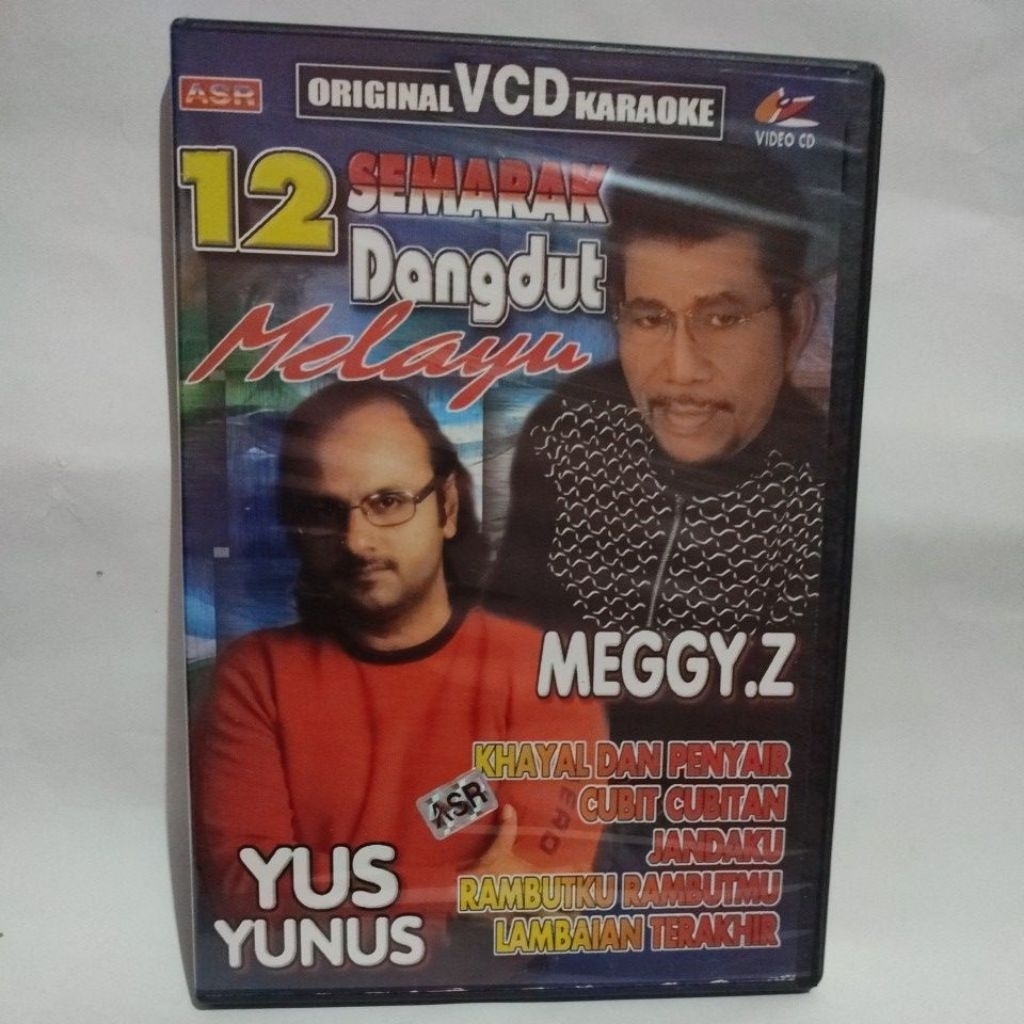 VCD KARAOKE 12 SEMARAK DANGDUT MELAYU MEGGI Z & YUS YUNUS