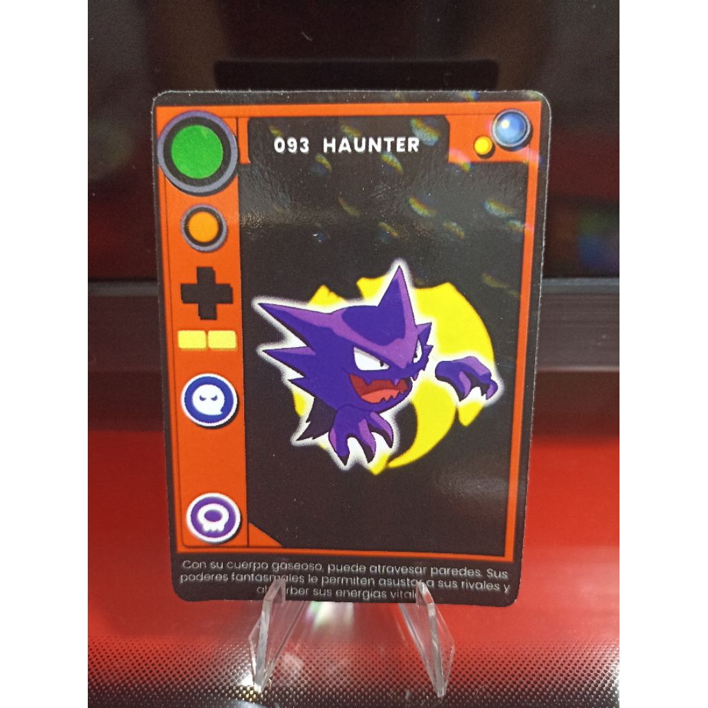 Kartu Pokemon Haunter Pokedex