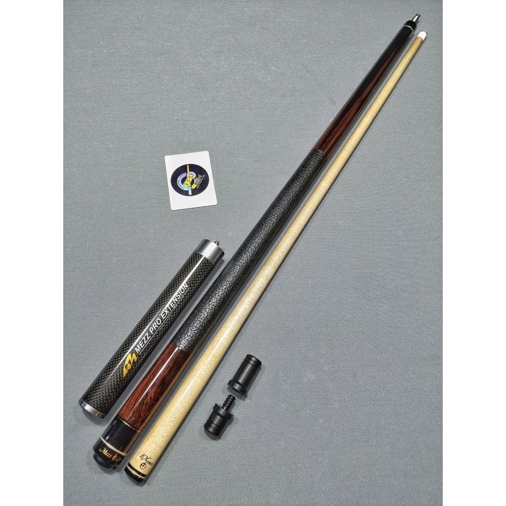 Mezz Cue Cp13 Bocote Shaft Expro 29inch 12.5mm Mezz Extension Pro joint wavy second/bekas