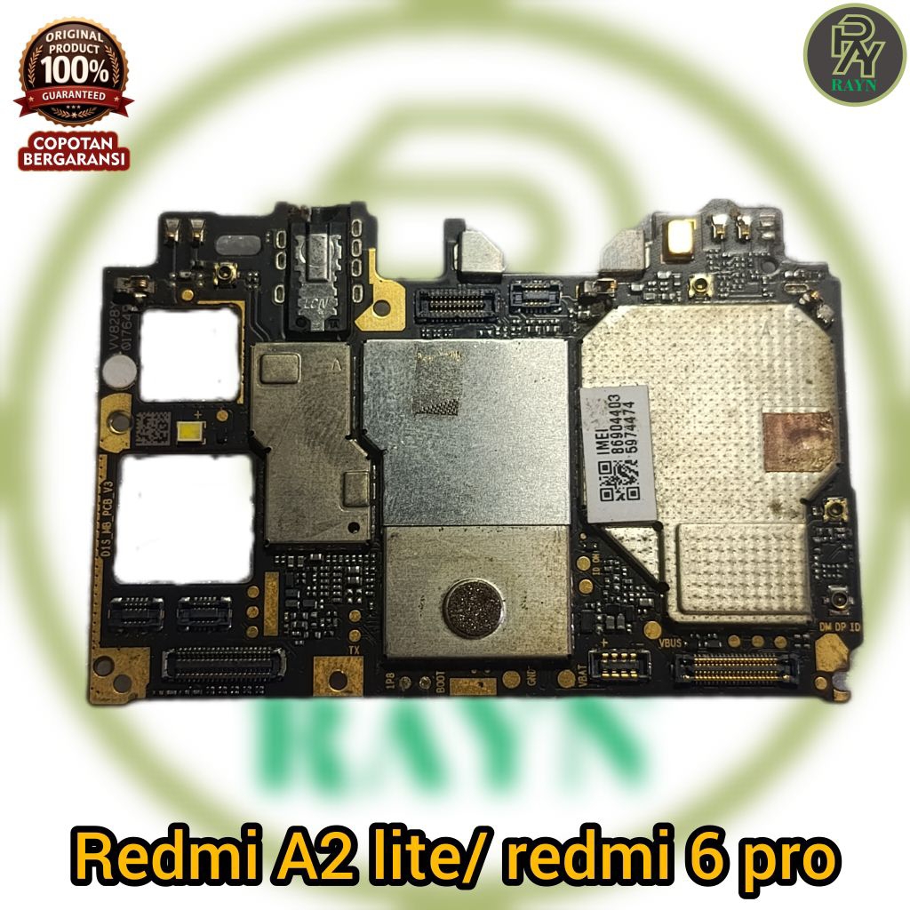 Mesin MI A2 lite / redmi 6 pro ram 3/32 kaleng utuh mati ampere gantung