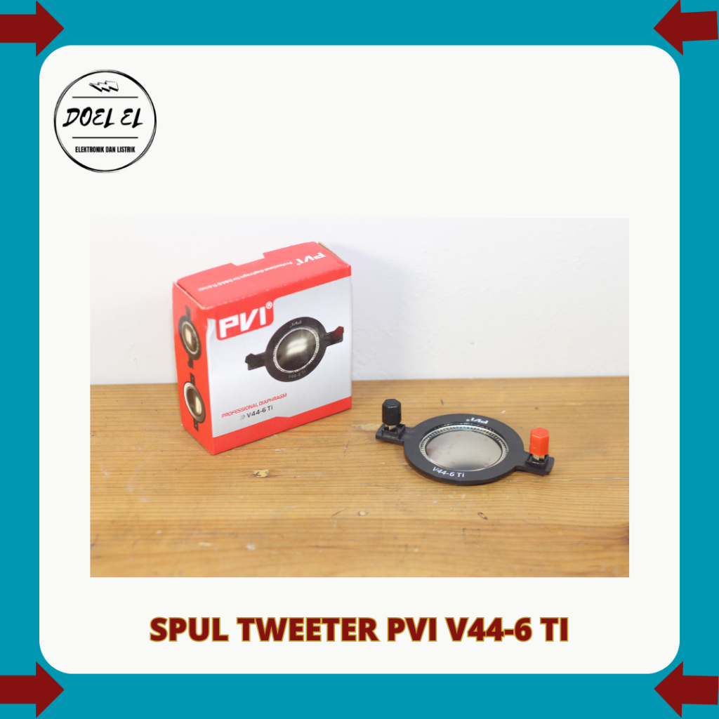 SPUL TWEETER PVI V44-6 Ti 44,4MM SPOOL TWEETER PVI