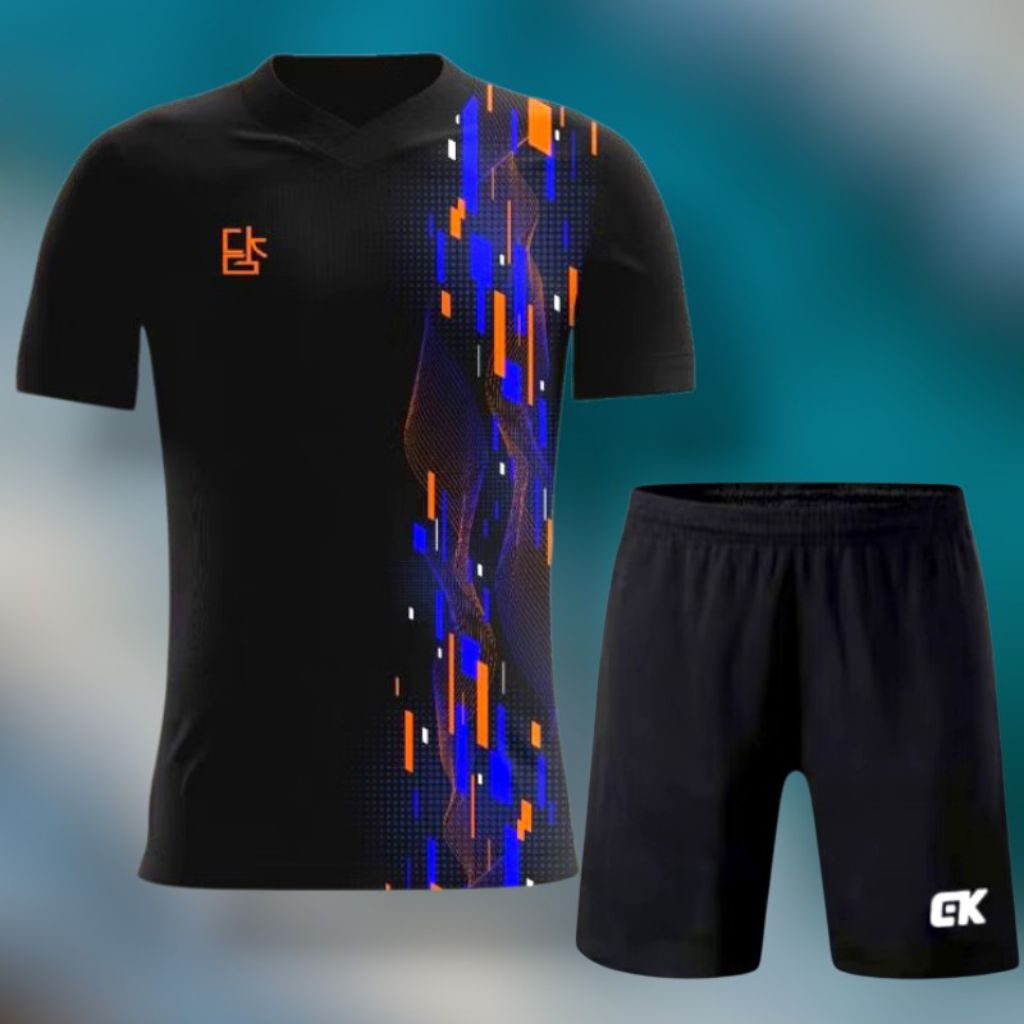 Kaos olahraga wanita printing/Jersey bola/baju trainning /kostum