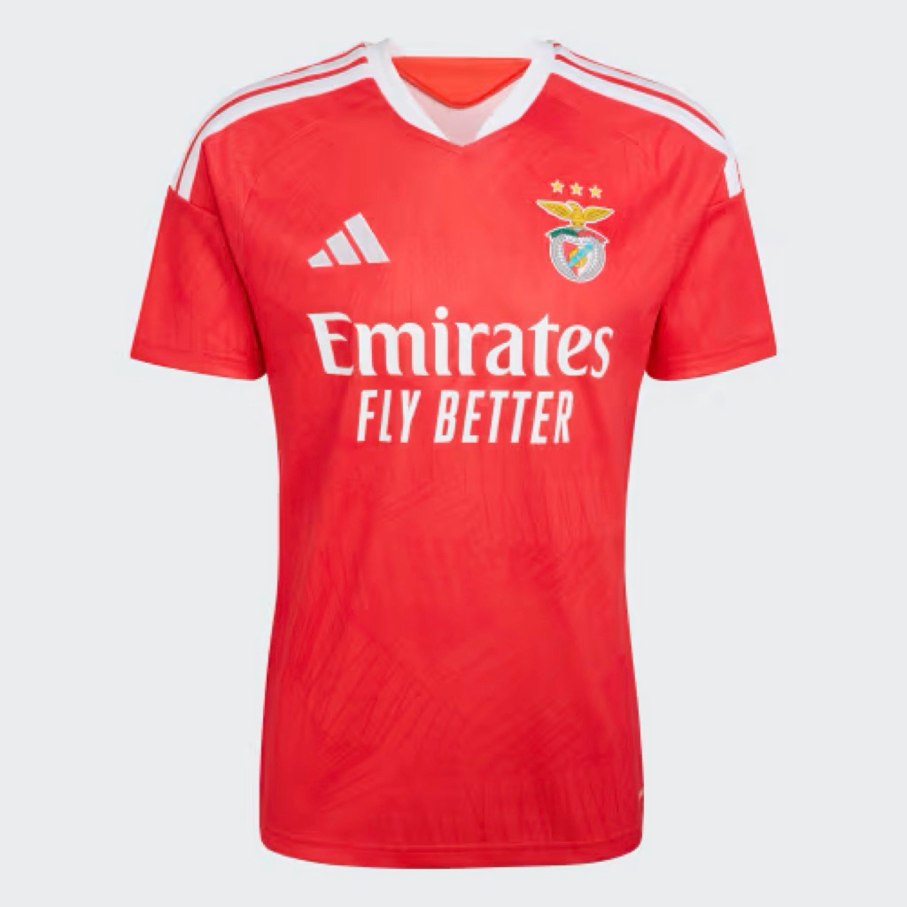 adidas SL Benfica 26/27 Home Jersey White Benfica Red BNWT Original Resmi KB2021