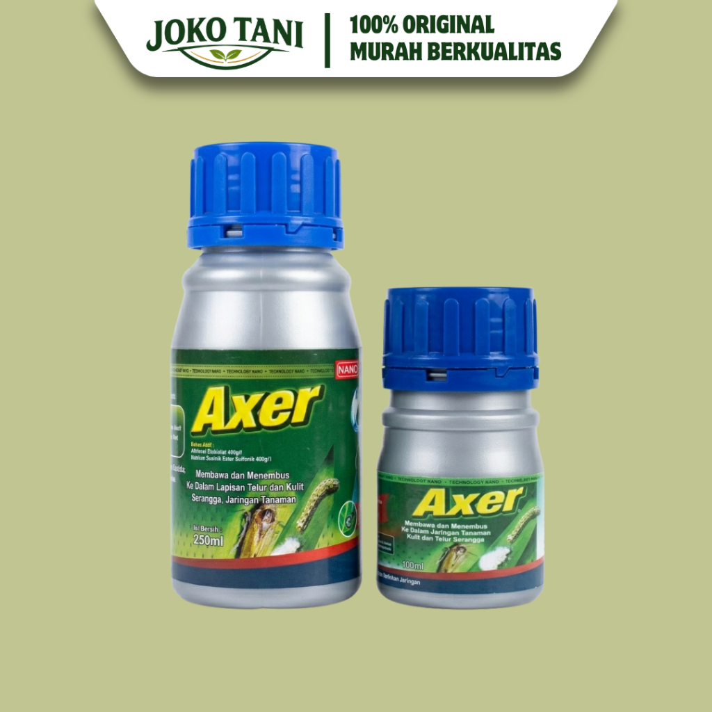 Axer Perekat Pestisida Untuk Penembus Jaringan Daun