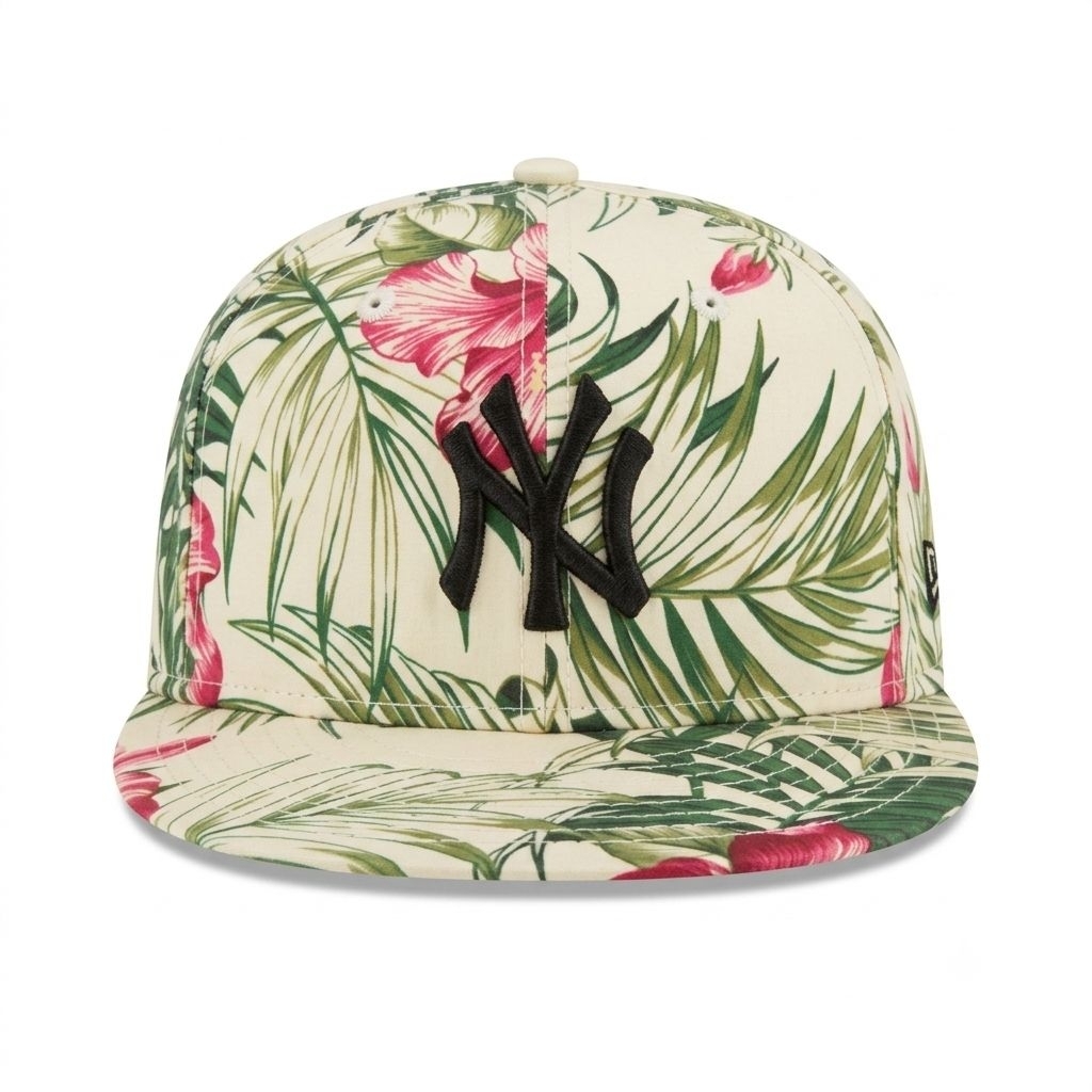 Topi new era original new york yankees floral