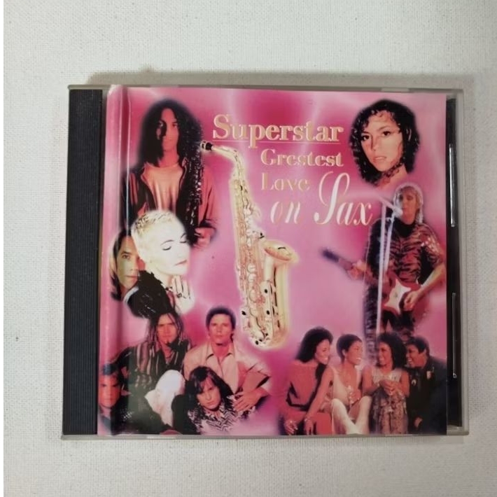 CD SUPERSTAR GREATEST LOVE ON SAX