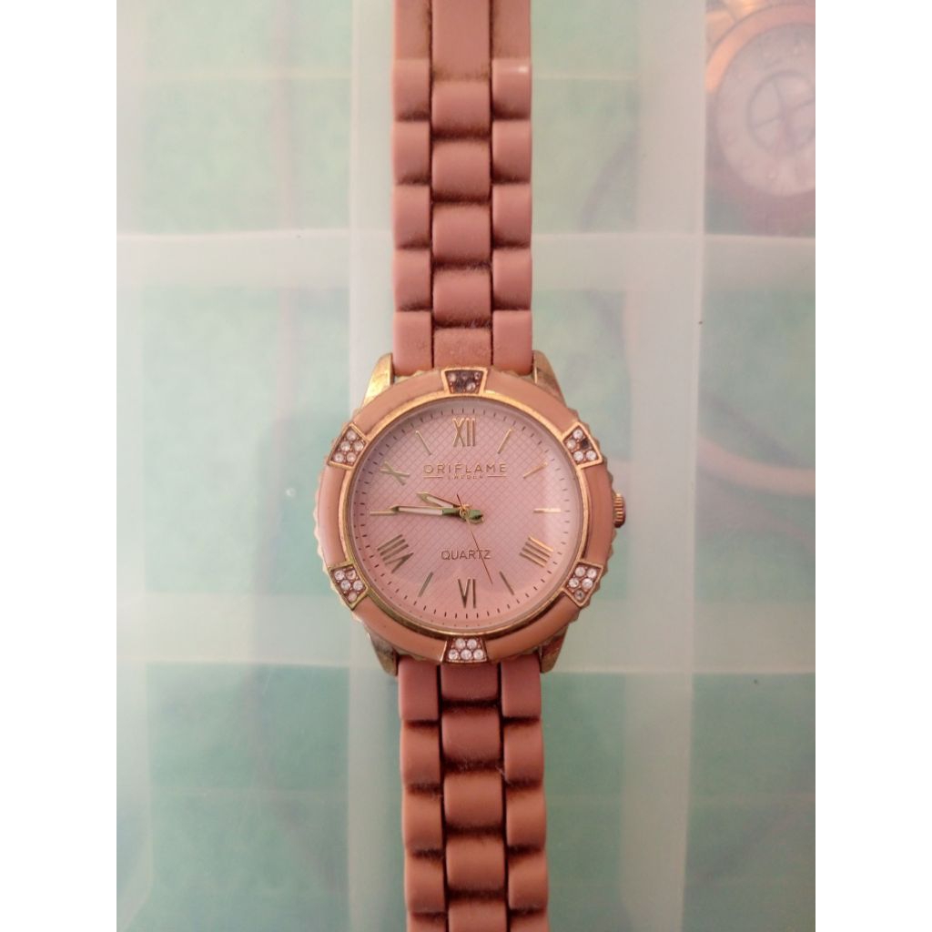 Jam tangan wanita Oriflame Original Perlu ganti baterai