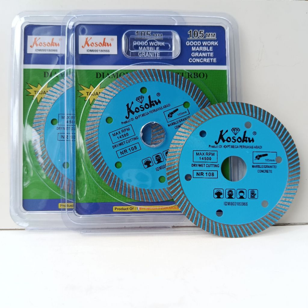 Diamond wheel niken resibon turbo pisau Potong granit nikken resibon turbo