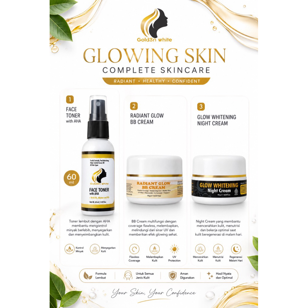 Skincare Gold3n White