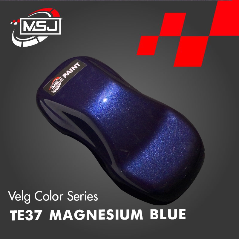 Cat Velg Mobil/Motor TE37 Magnesium Blue | Velg Color Series | MSJ