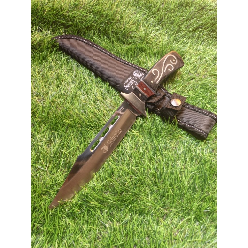 Pisau Survival Columbia SA21 Outdoor Knife