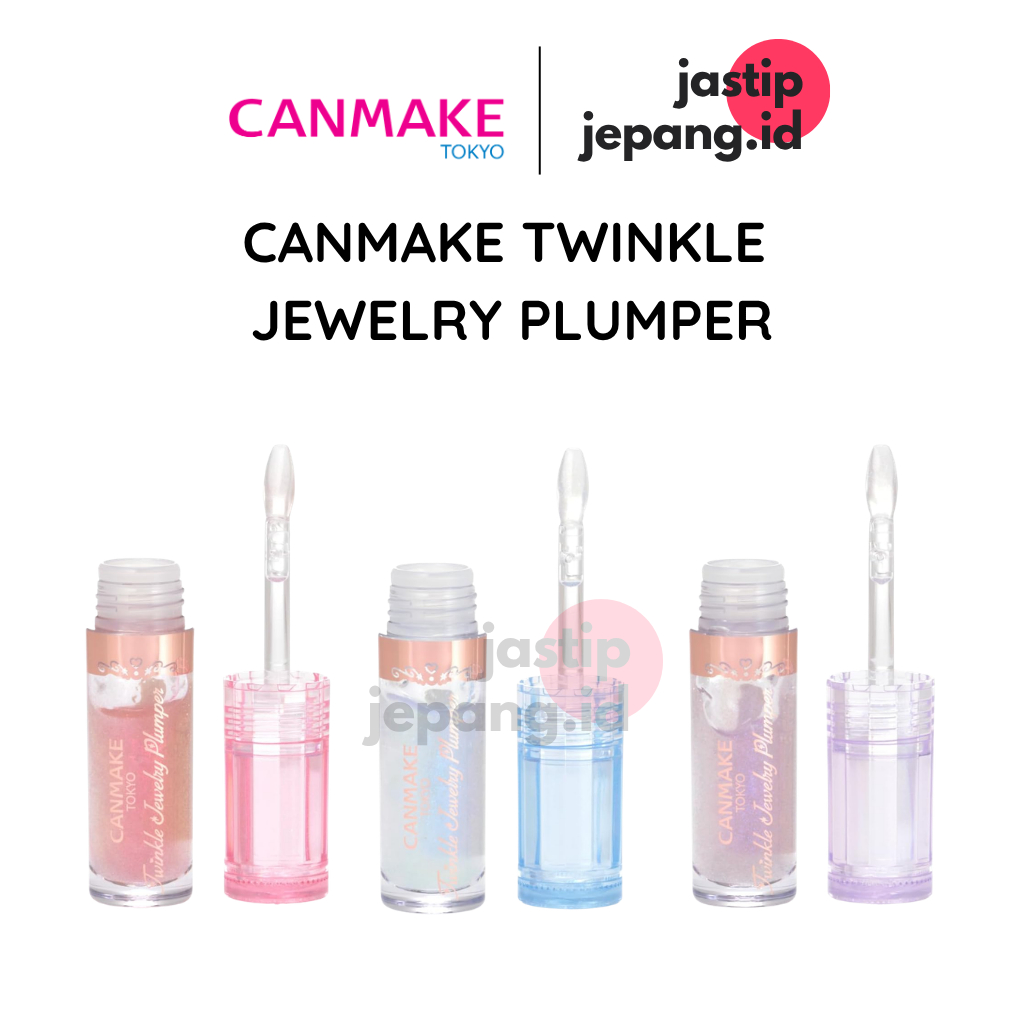[ PO JAPAN ] CANMAKE TWINKLE JEWELRY PLUMPER | CANMAKE PLUMPER | CANMAKE TOKYO ORIGINAL