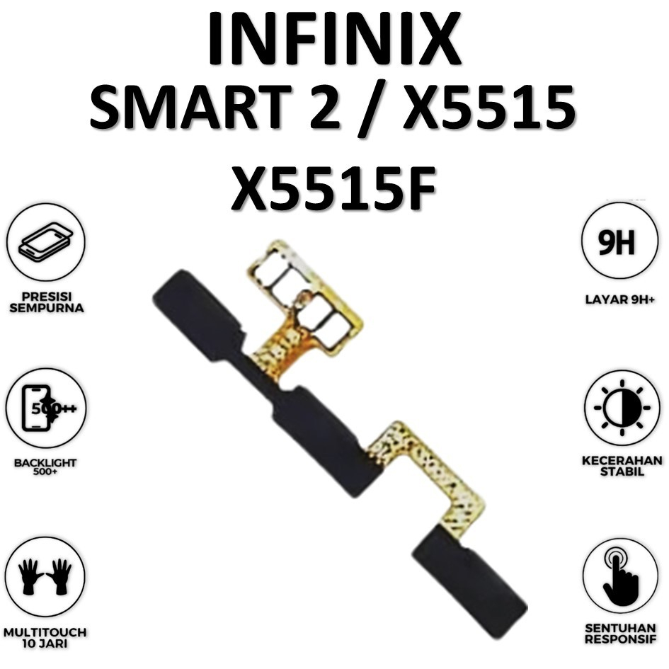FLEXIBEL ON / OFF + VOLUME INFINIX SMART 2 / X5515 / X5515F ORIGINAL