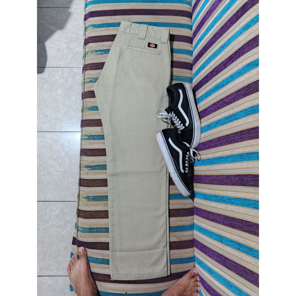 DICKIES LOS FIT TAG BLACK SZ 32X34 LP 83CM