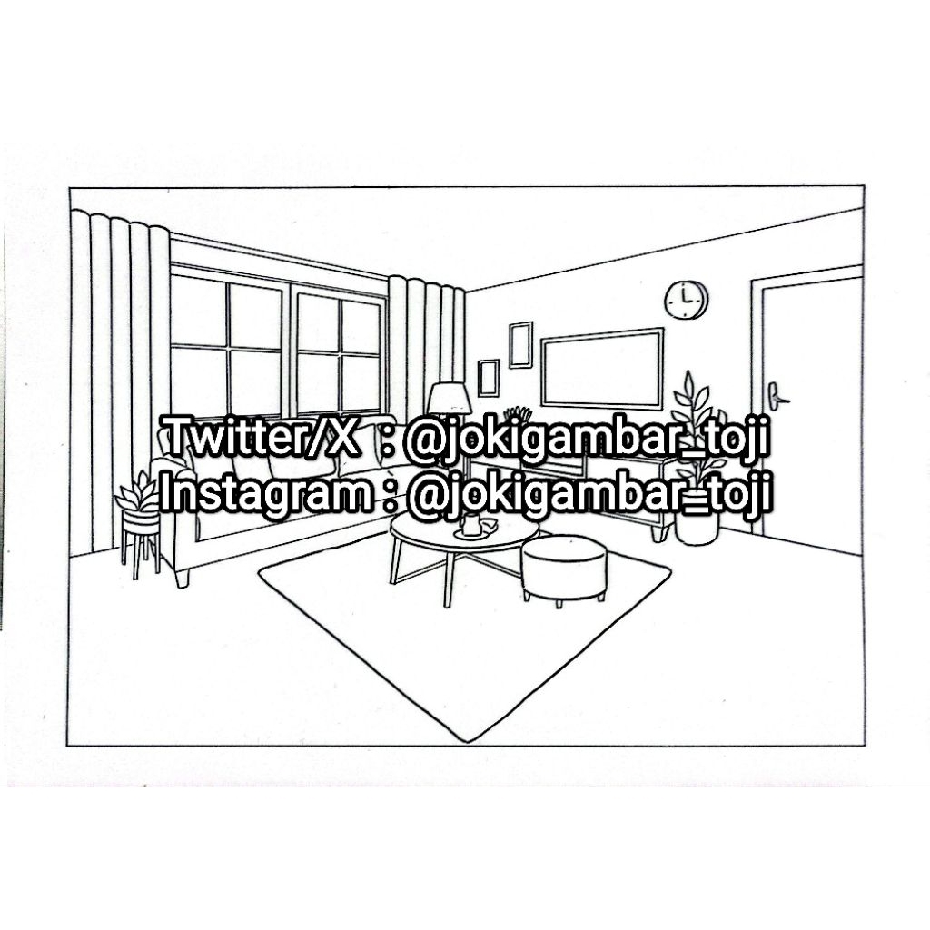 JASA GAMBAR LINE ART | JASA LUKIS LINE ART | JASA GAMBAR SEKOLAH | JASA GAMBAR KULIAH | JASA LUKIS |