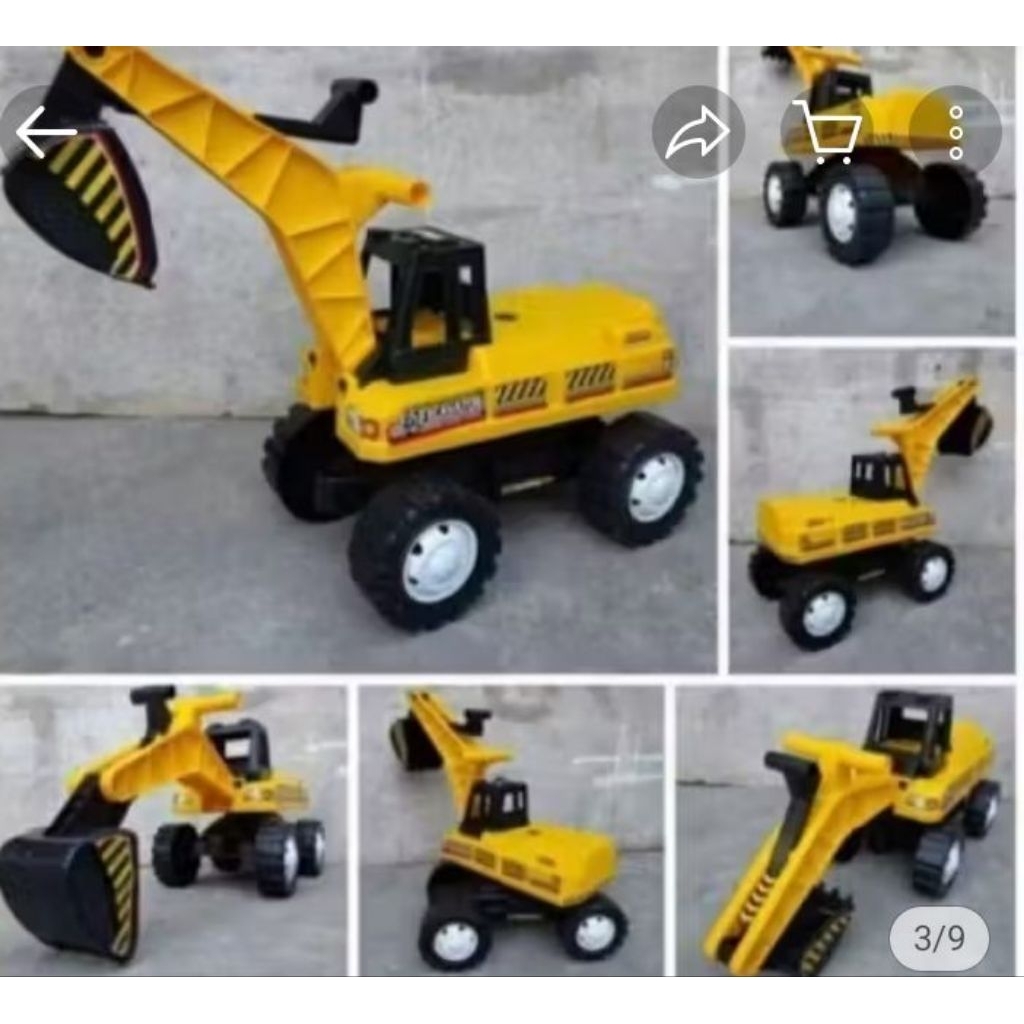 MAINAN EXCAVATOR BESAR 2121 MAINAN ANAK BEGO BESAR