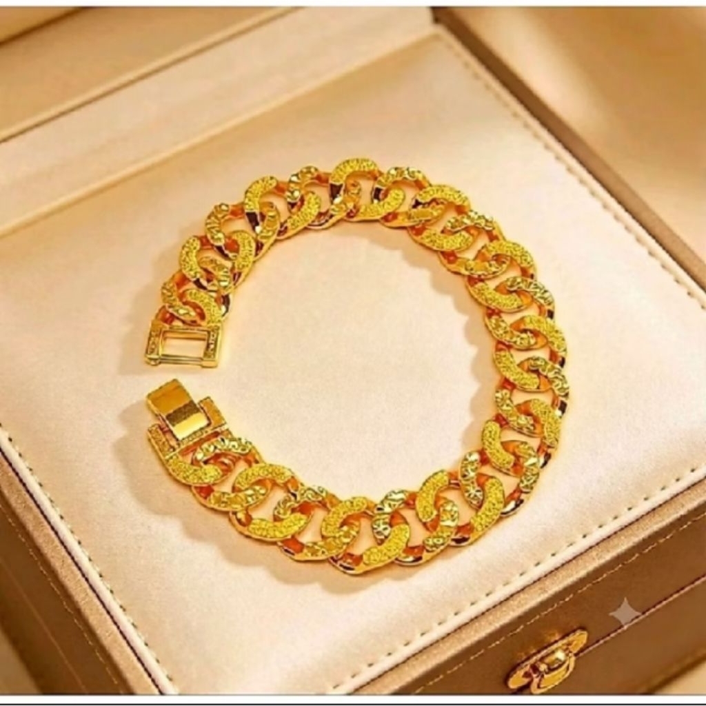 Gelang Sisik Naga Cuping Anti Karat Dan Tidak Mudah Luntur