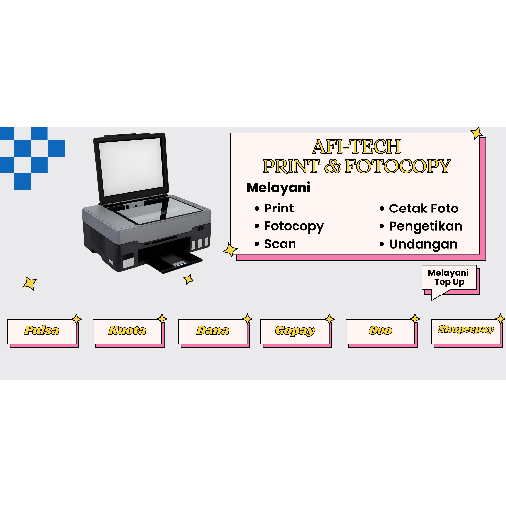 Jasa Print & Fotocopy AFI-TECH