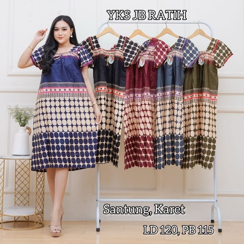 Yukensi Motif Ratih Jumbo Daster Seksi Wanita Baju Daster Wanita