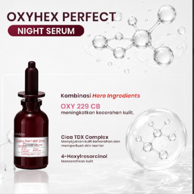 DAVIENA SKINCARE DNA OXYHEX PERFECT NIGHT SERUM DISTRIBUTOR SUMSEL DAVIENASKINCAREOFFICIAL DAVINA SK
