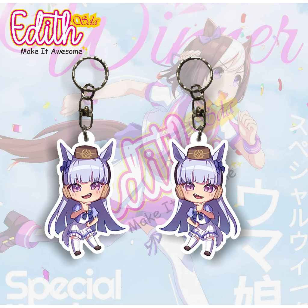 [BUKAN PO] Gantungan Kunci Uma Musume / Keychain Uma Musume