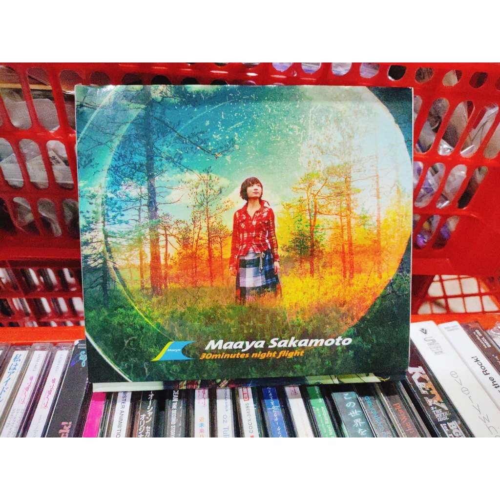 CD "30minutes night flight" karya artis Jepang Maaya Sakamoto