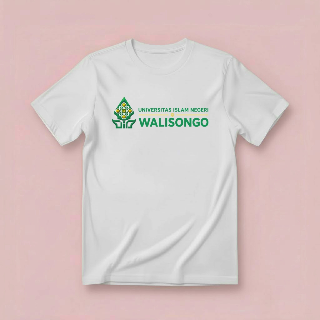 Kaos T-Shirt Premium UIN Walisongo Semarang Unisex  Short Sleeve