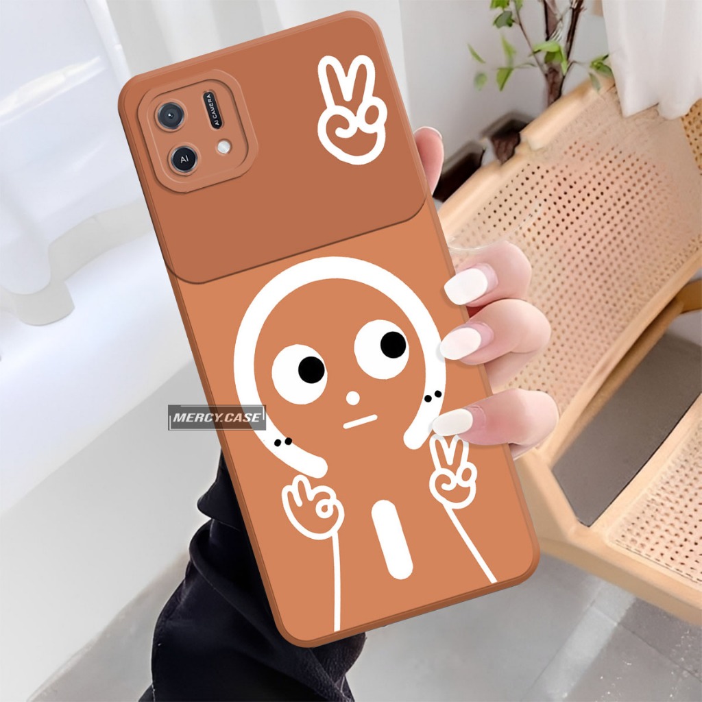Case OPPO A16K A16E - Casing Handphone - Karakter - Terbaru - Case - Silikon - Procamera - Softcase 