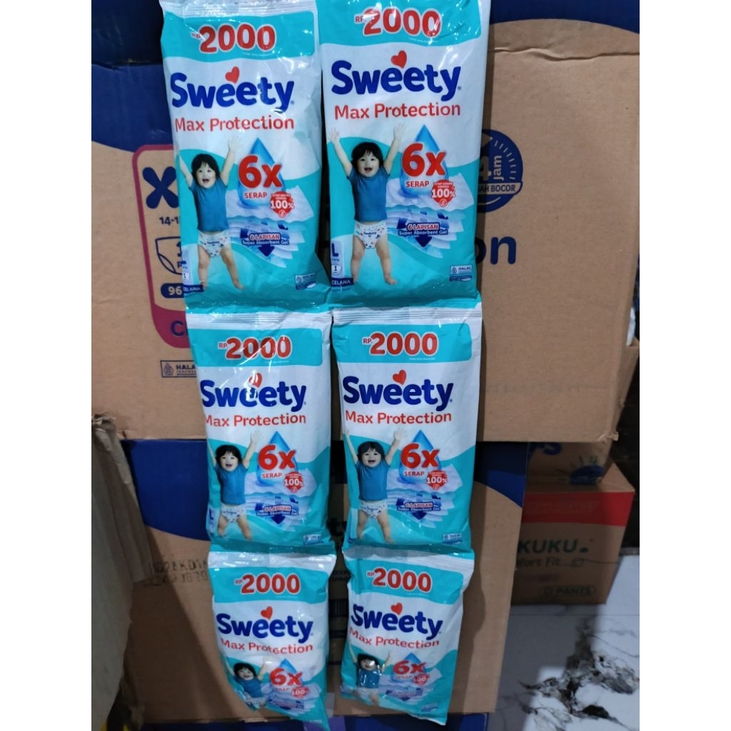 1 KARTON SWEETY SILVER RENCENG ISI96 PCS