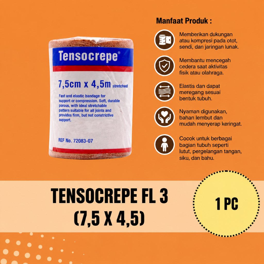 Tensocrepe Elastic Bandage