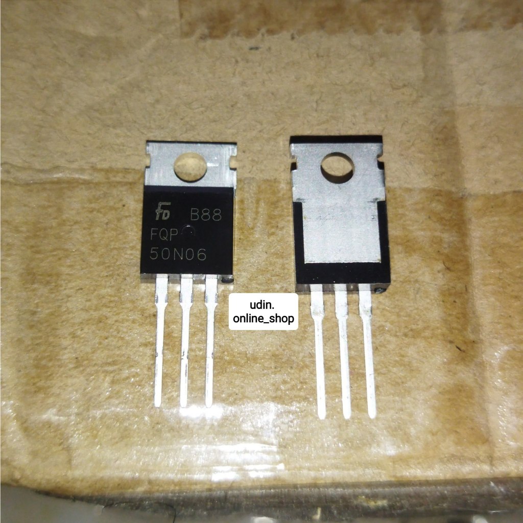 MOSFET 50N06 FQP FQP50N06 Transistor Fet FQP50N06 Mosfet Kecil 50n06 Tr 50n06