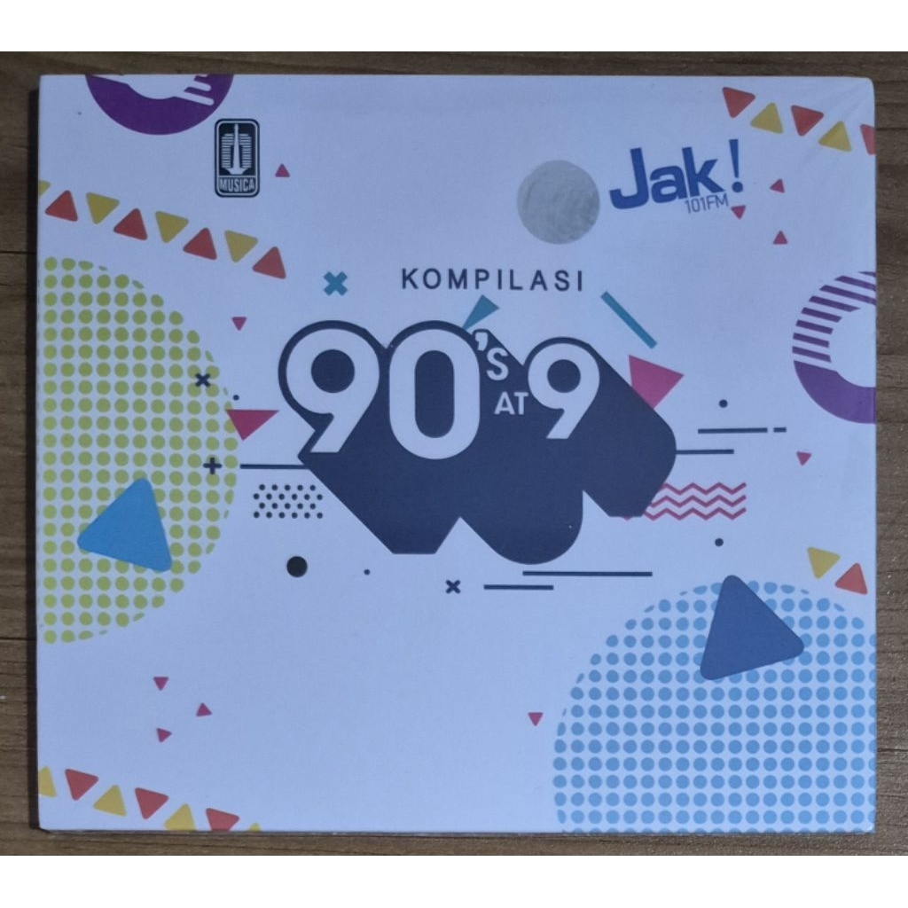 CD KOMPILASI JAK 101FM 90'S AT9 - BENING SHADEN JAVA JIVE PESTA RAP