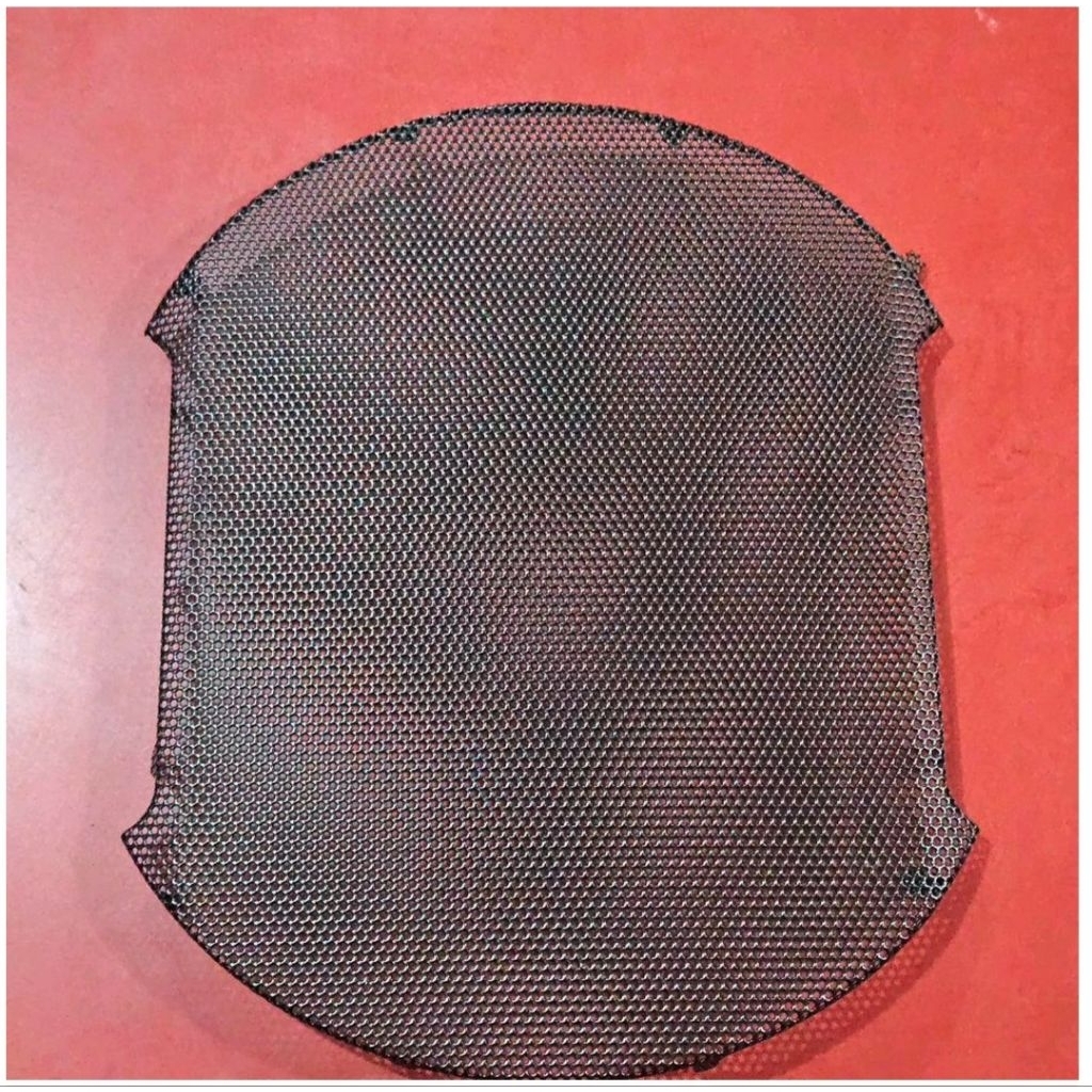 GRIL BESI HITAM / TUTUP SPEAKER POLYTRON PAS 10D22/28/38 ORIGINAL