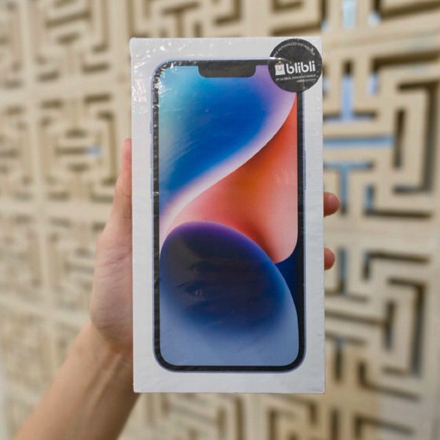 iPhone 14 Blue 128GB NEW GARANSI Blibli