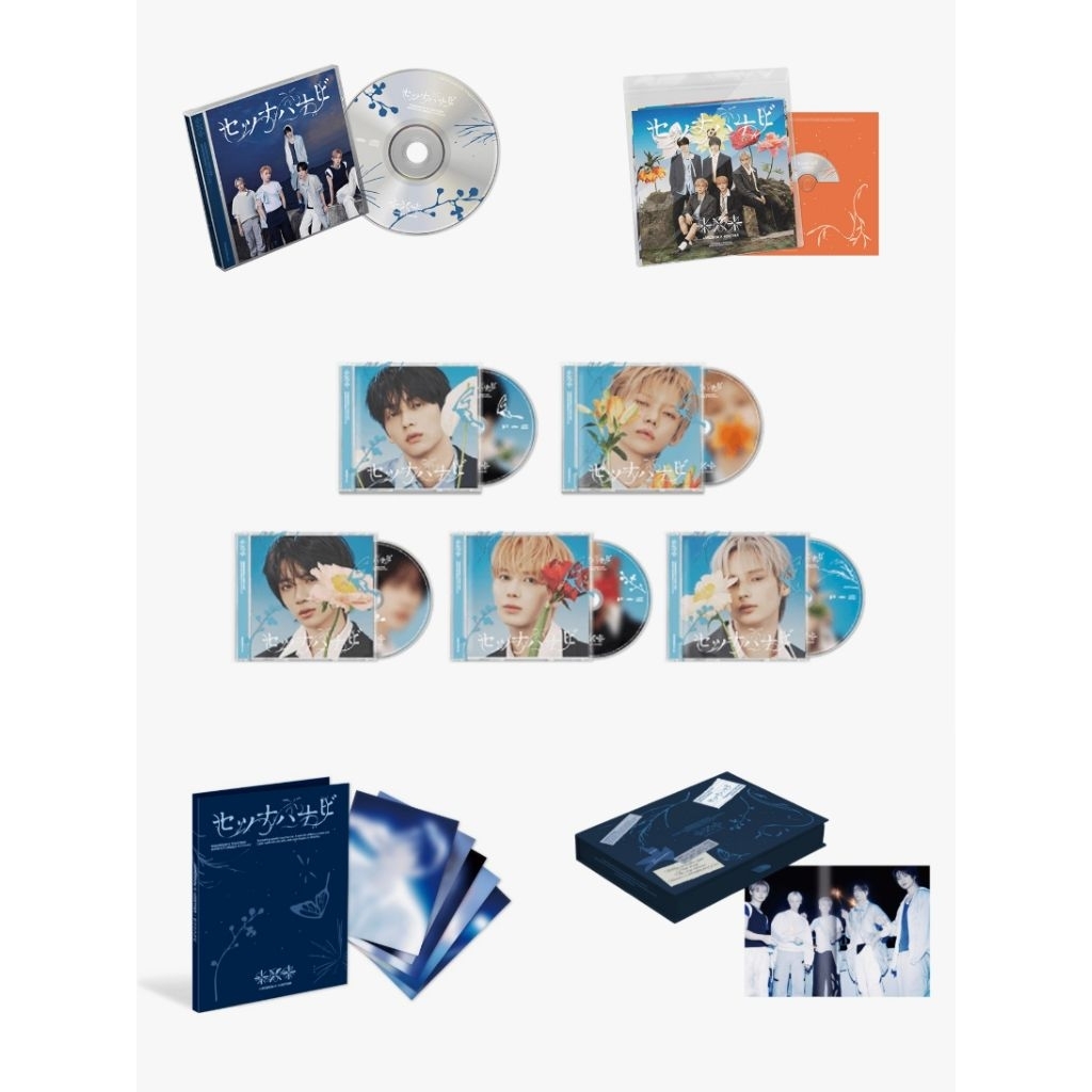 PO ALBUM TXT JAPAN SETSUNA HANABI - standard, special, photobook, photocard, member ver soobin yeonj