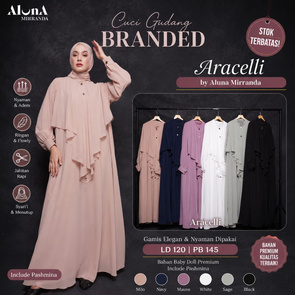 GAMIS ARCELLI BY ALUNA MIRRANDA