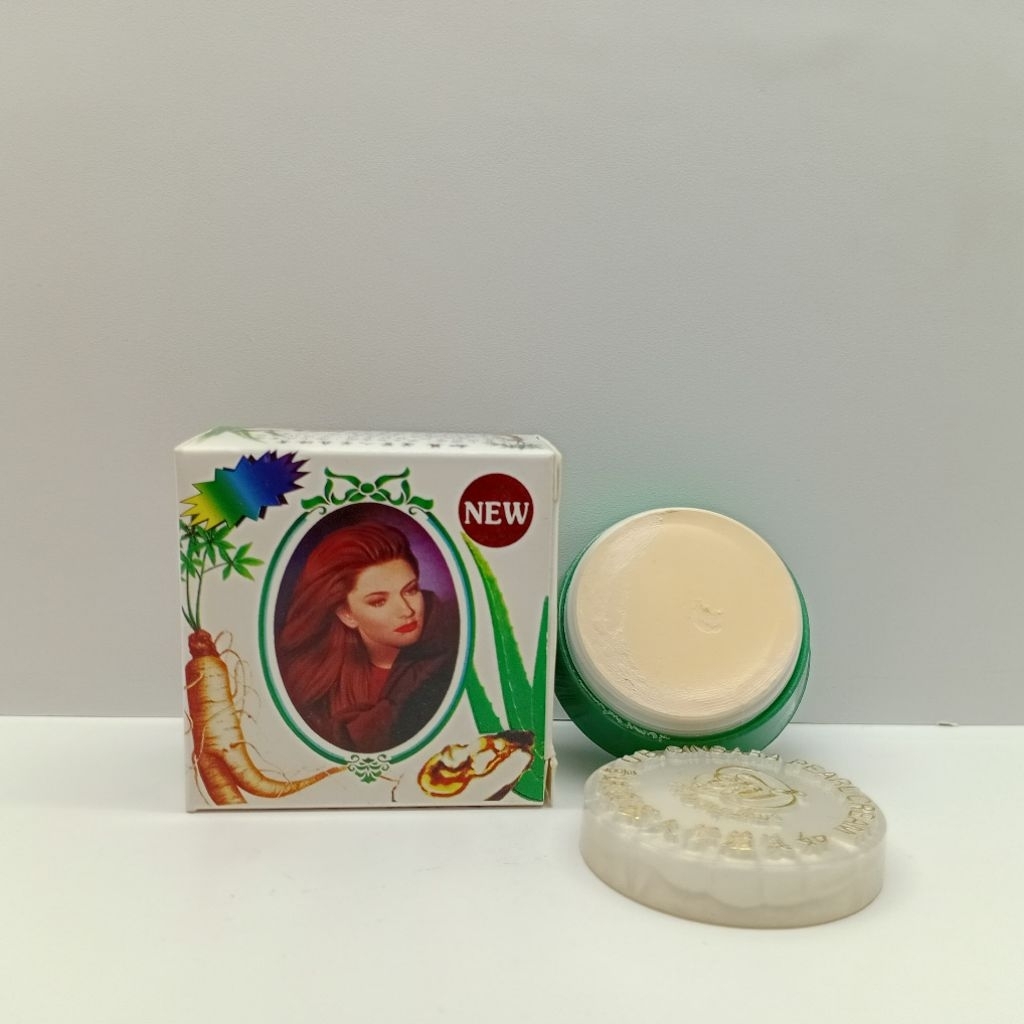 Krim Wajah Ginsara Herbal Pearl 5gr - Pencerah, Melembapkan, Anti Jerawat