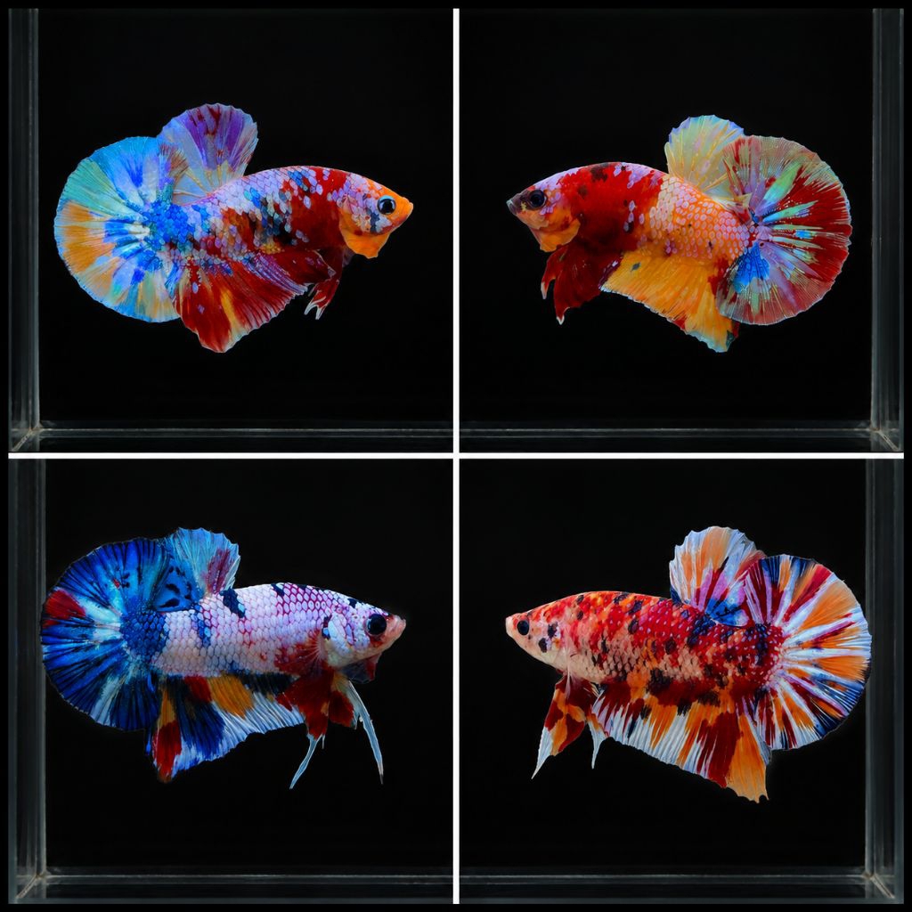 CUPANG PLAKAT Multy Nemo Koi Copper Series